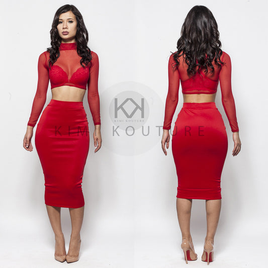 Valentino Skirt Set