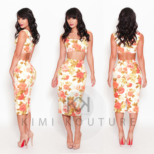 Spring Skirt Set