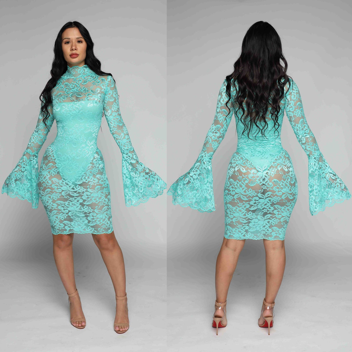 Lace Dress Set