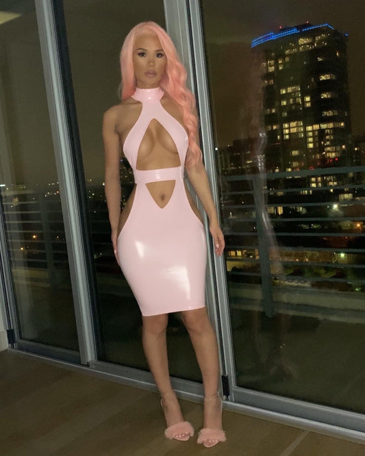 Pink Starburst Dress